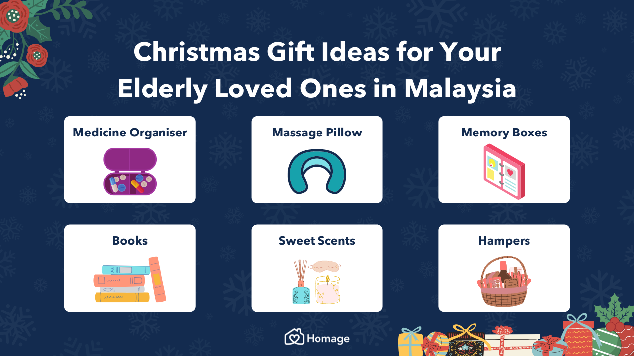 16 Christmas Gift Ideas for Your Elderly Loved Ones in Malaysia